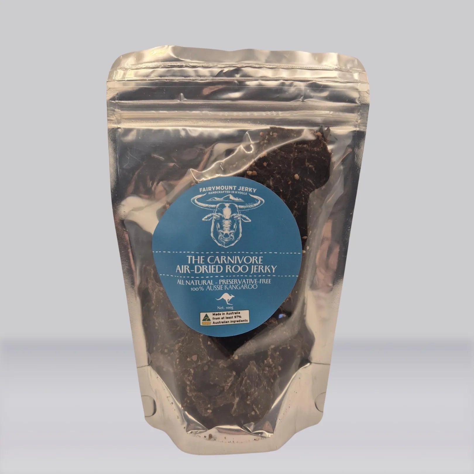 Carnivore Kangaroo Jerky - Fairymount Jerky