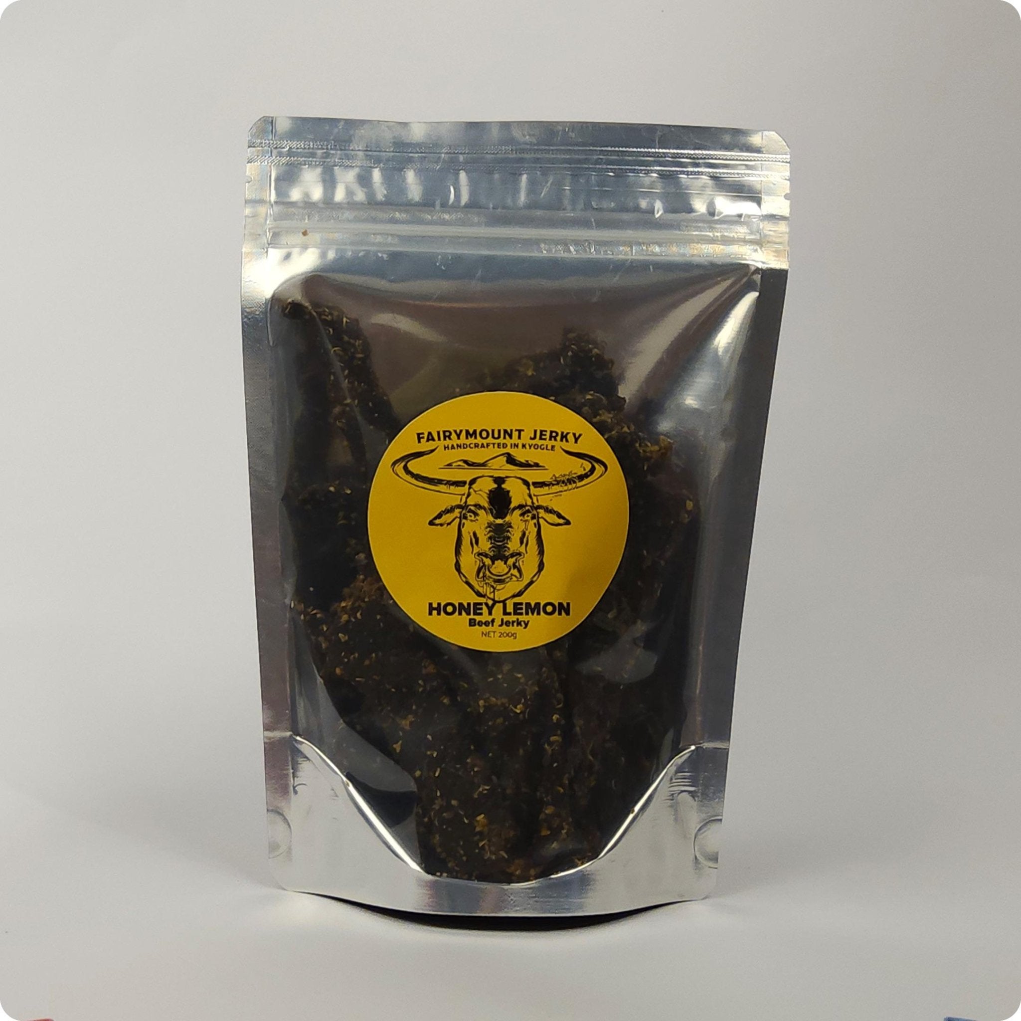 Honey Lemon Beef Jerky - Fairymount Jerky
